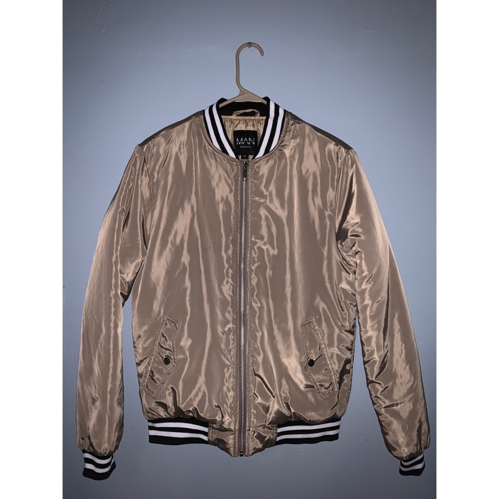 Boohooman Varsity Bomber